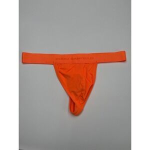 Todd Sanfield Neon Orange Thong Jockstrap Men's Underwear XS